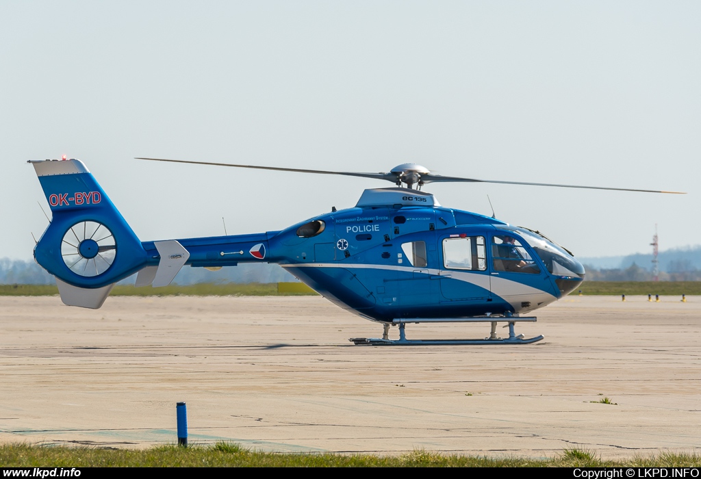 POLICIE R – Eurocopter EC-135T-2 OK-BYD