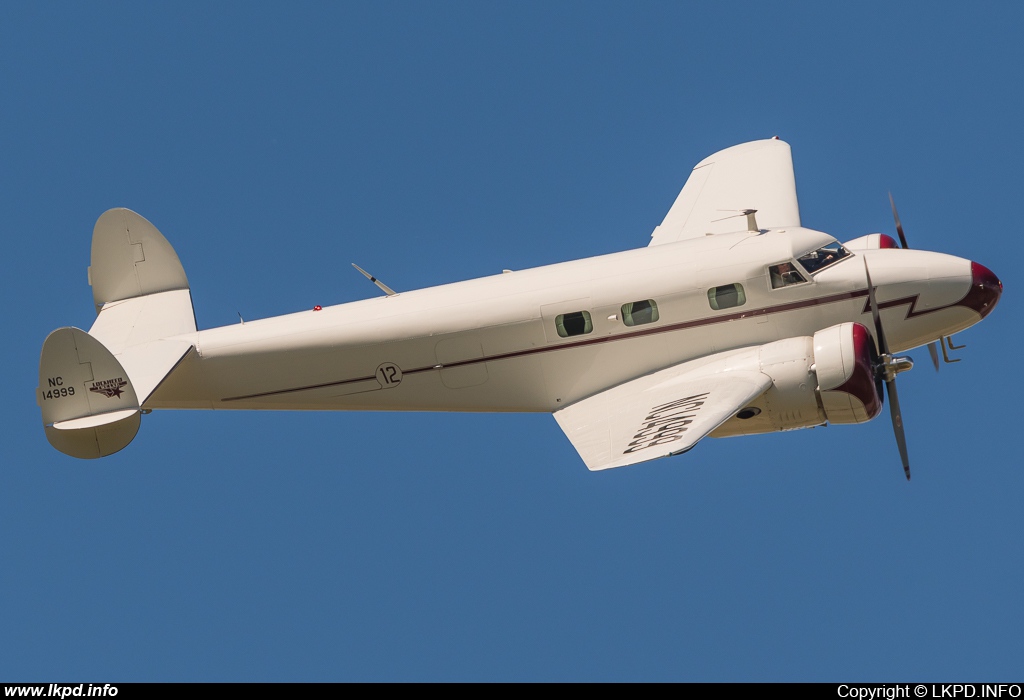Private/Soukromé – Lockheed 12-A Electra NC14999