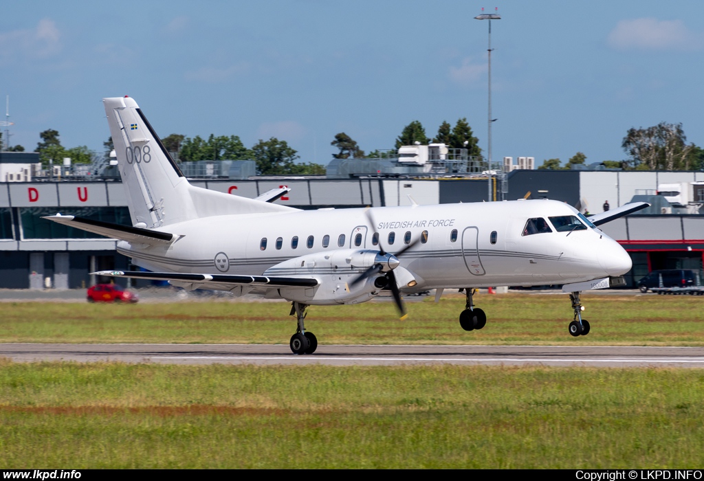 Sweden Air Force – Saab SF-340B 100008