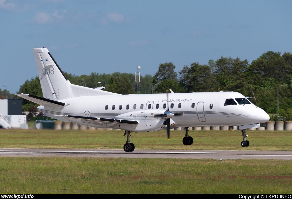 Sweden Air Force – Saab SF-340B 100008