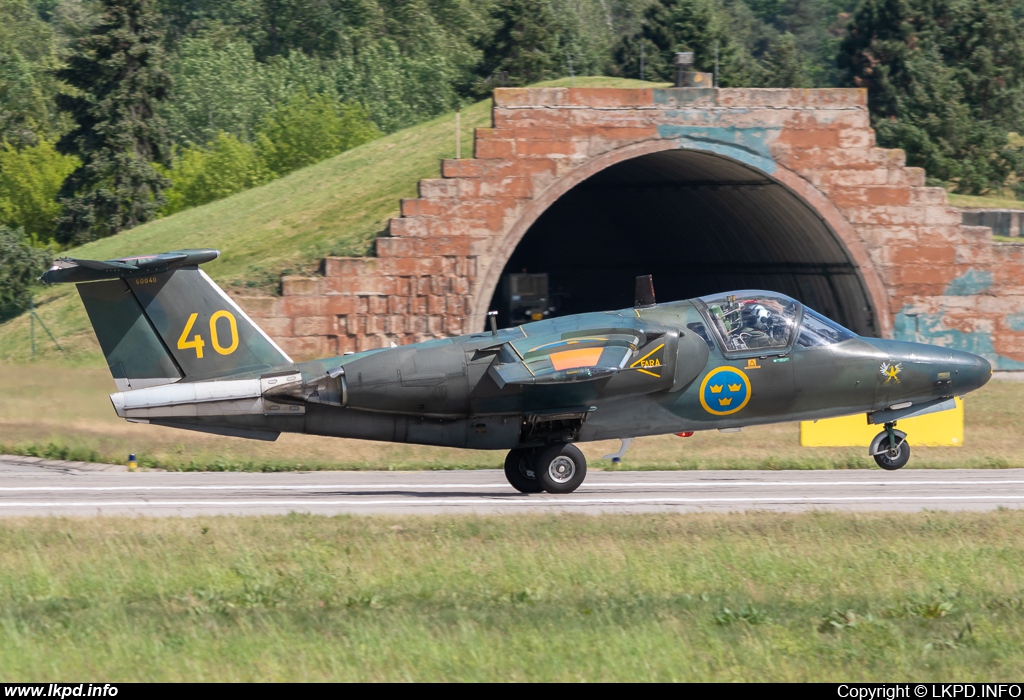 Sweden Air Force – Saab Sk60A (105) 40