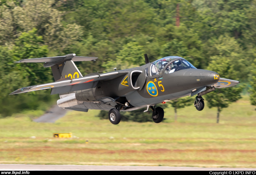 Sweden Air Force – Saab Sk60A (105) 129