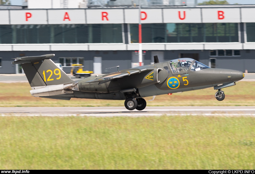 Sweden Air Force – Saab Sk60A (105) 129