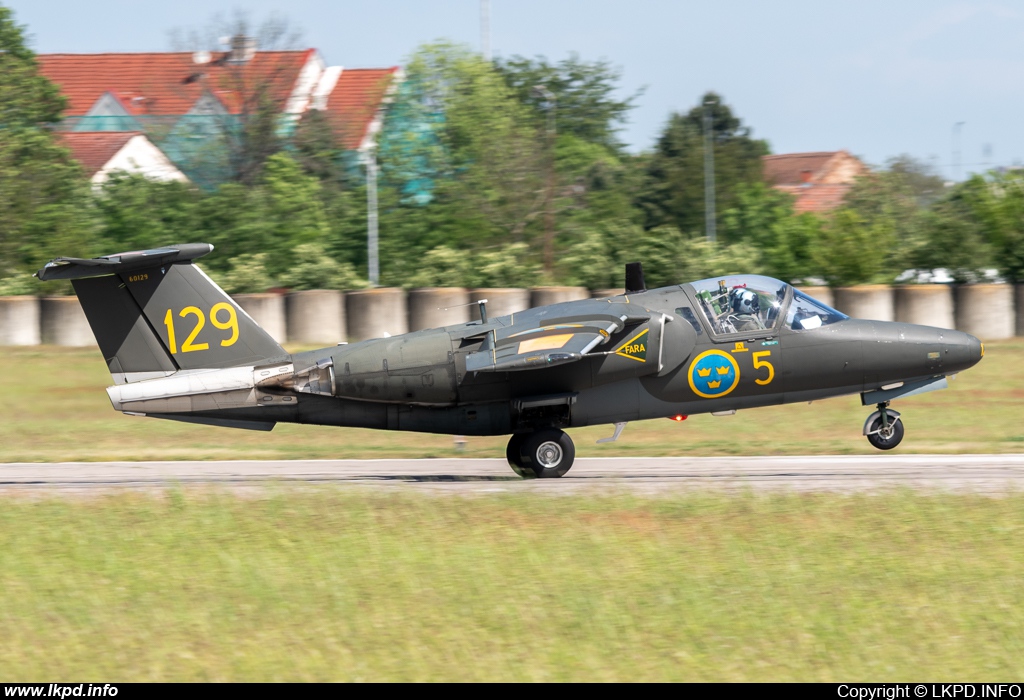 Sweden Air Force – Saab Sk60A (105) 129