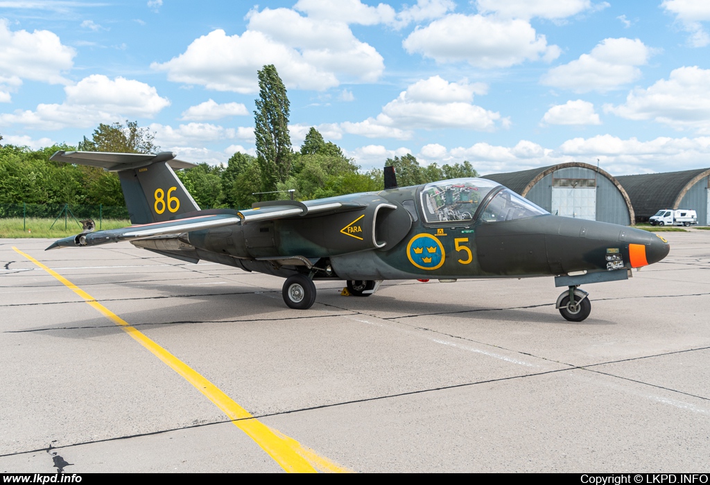 Sweden Air Force – Saab Sk60A (105) 86