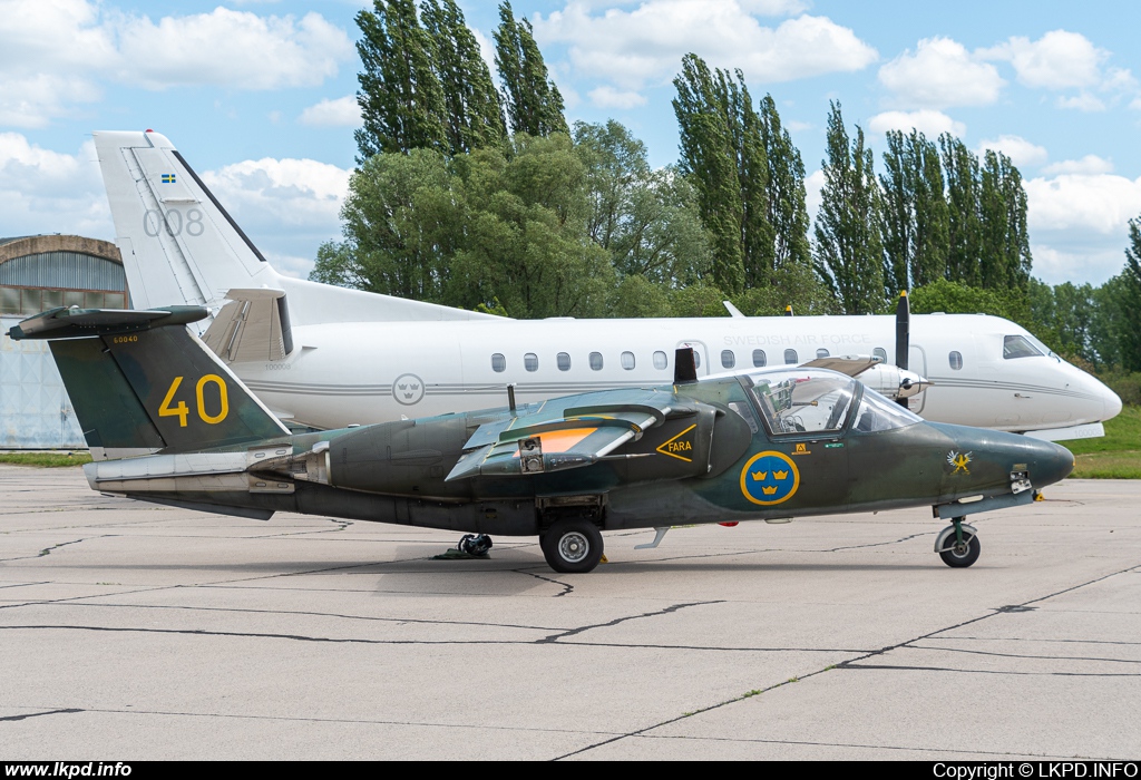 Sweden Air Force – Saab Sk60A (105) 40