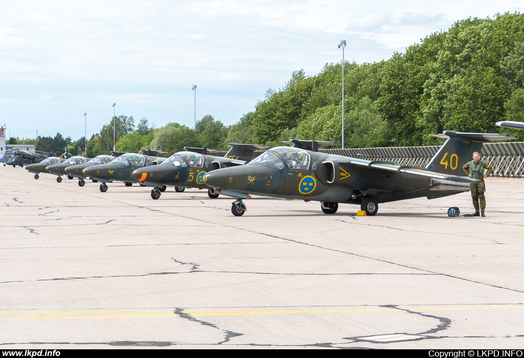 Sweden Air Force – Saab Sk60A (105) 40