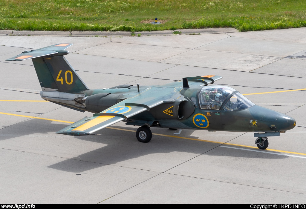 Sweden Air Force – Saab Sk60A (105) 40