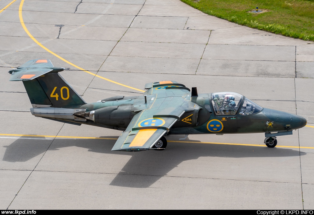 Sweden Air Force – Saab Sk60A (105) 40