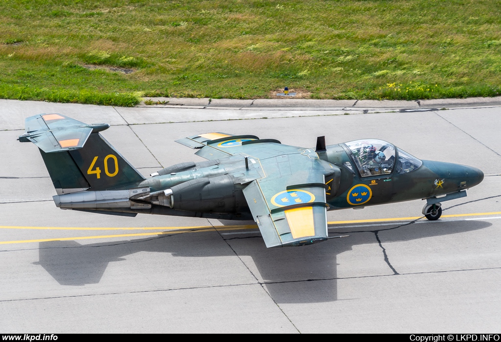 Sweden Air Force – Saab Sk60A (105) 40