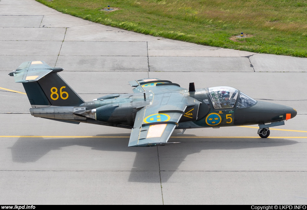 Sweden Air Force – Saab Sk60A (105) 86