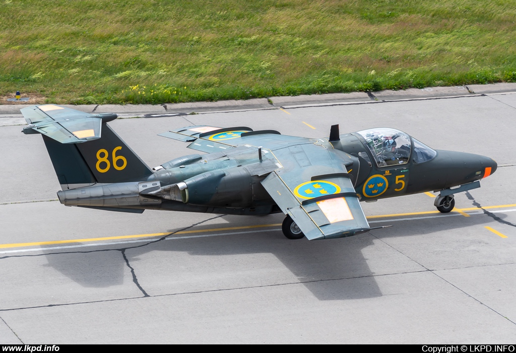 Sweden Air Force – Saab Sk60A (105) 86