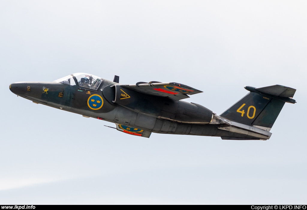 Sweden Air Force – Saab Sk60A (105) 40