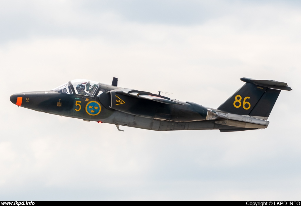 Sweden Air Force – Saab Sk60A (105) 86