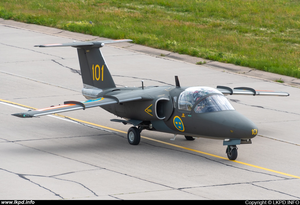 Sweden Air Force – Saab Sk60A (105) 101