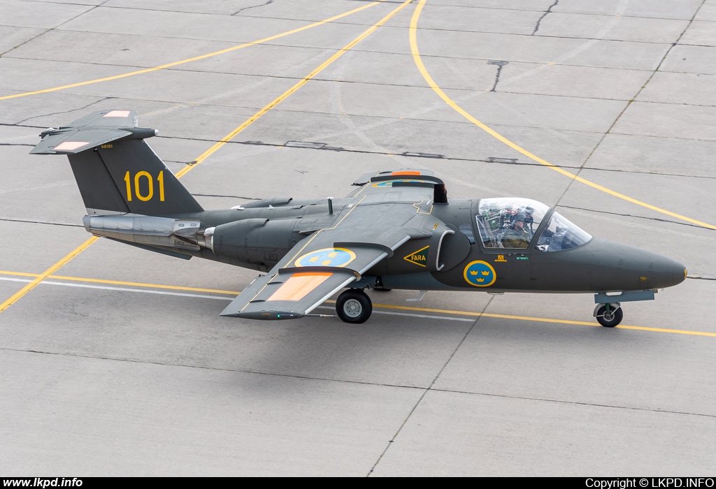 Sweden Air Force – Saab Sk60A (105) 101