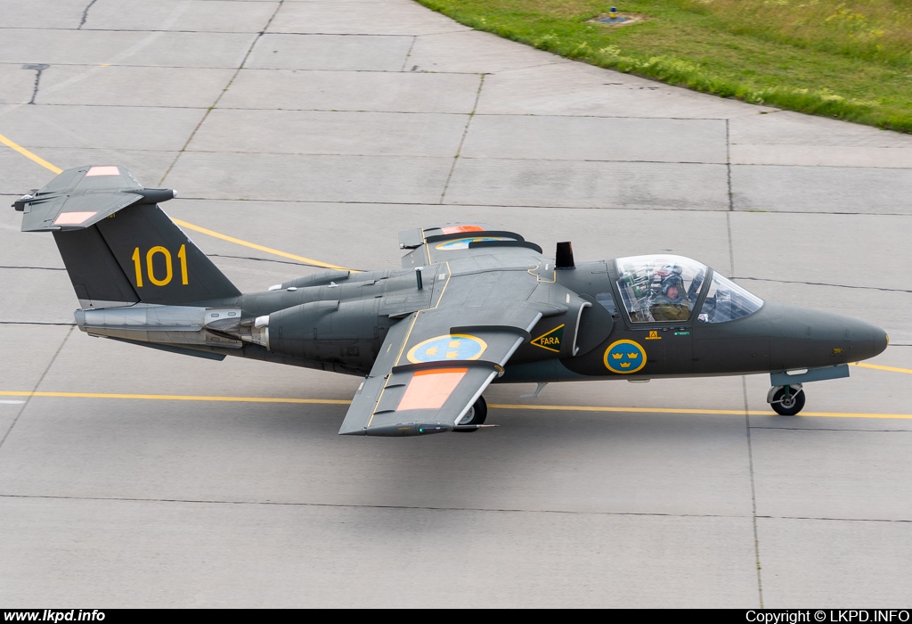 Sweden Air Force – Saab Sk60A (105) 101