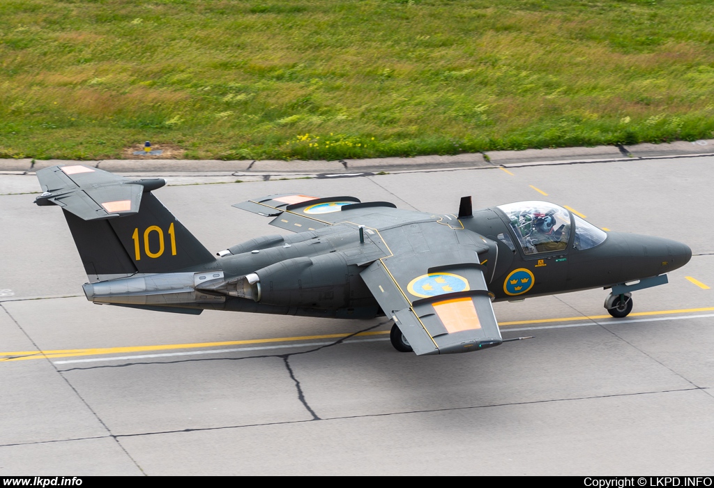 Sweden Air Force – Saab Sk60A (105) 101