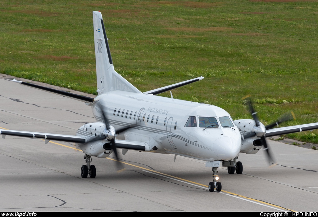 Sweden Air Force – Saab SF-340B 100008