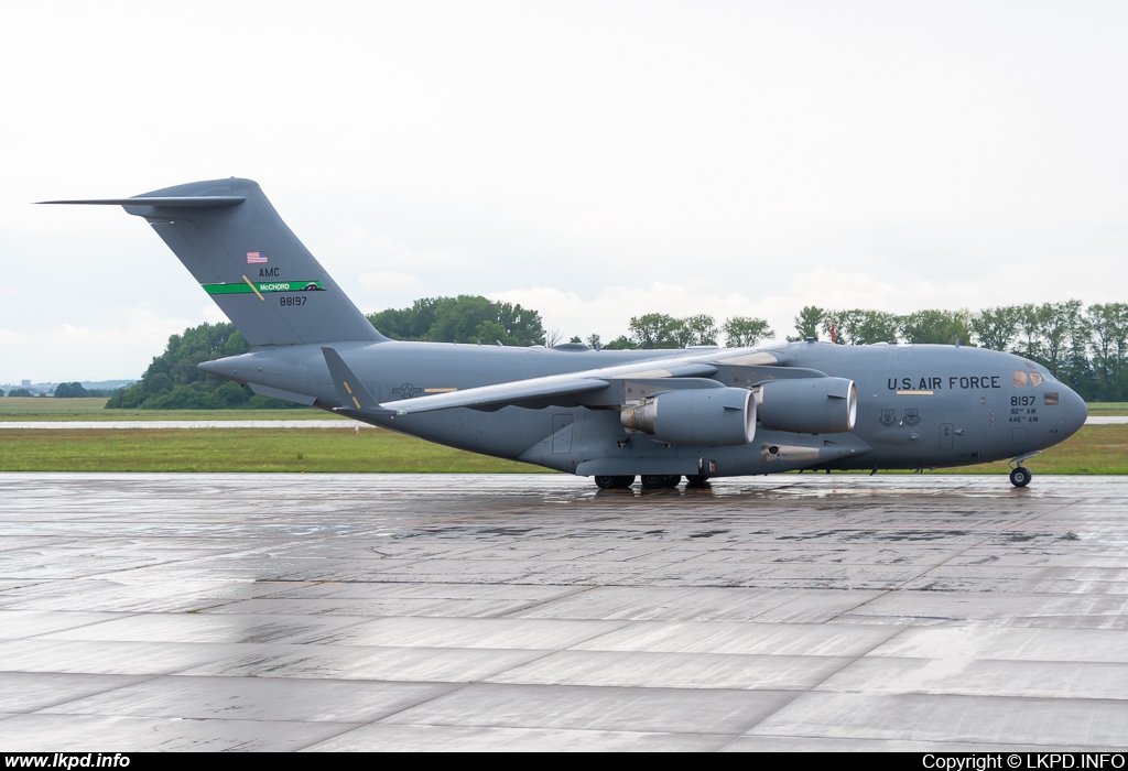 USAF – McDonnell Douglas C-17A Globemaster 08-8197