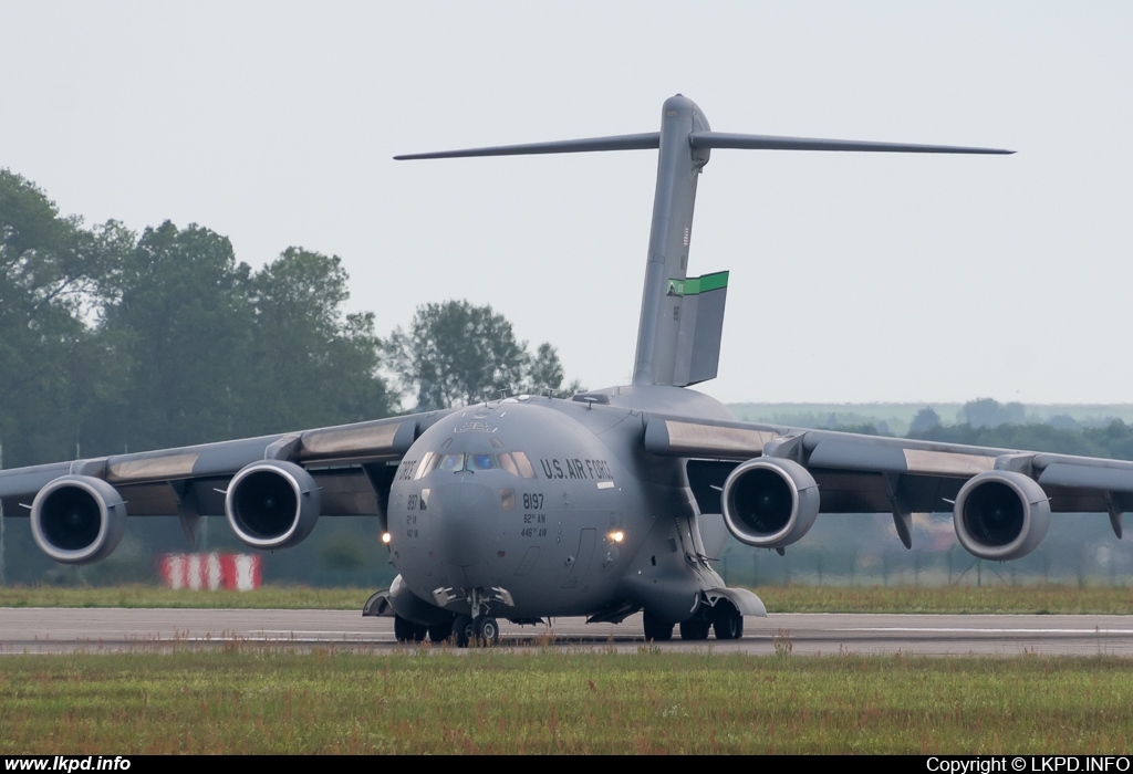 USAF – McDonnell Douglas C-17A Globemaster 08-8197