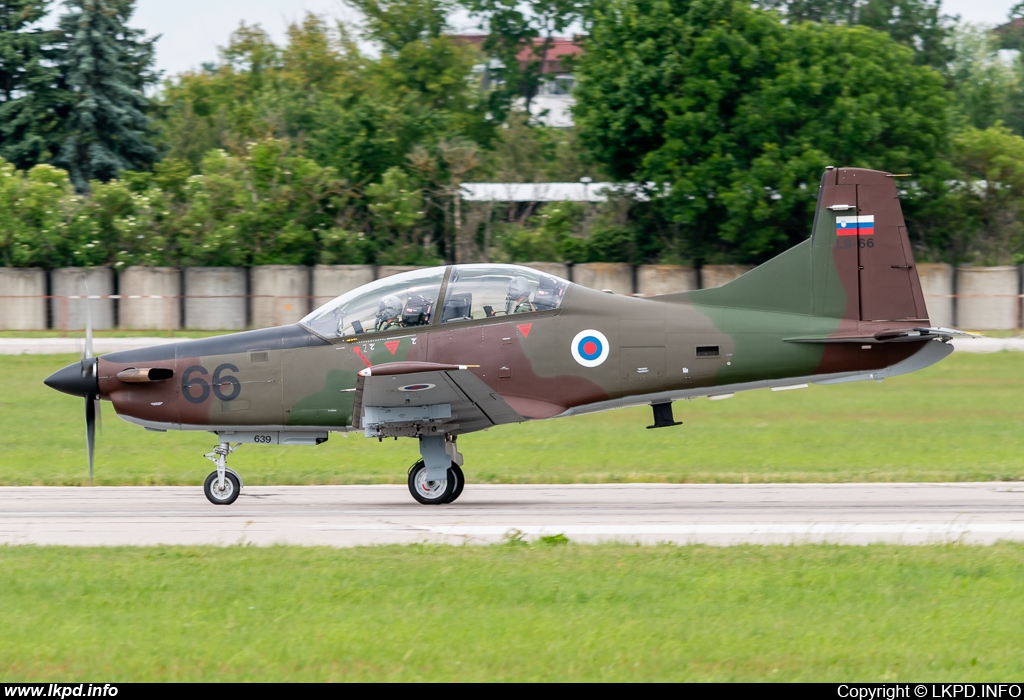 SLOVENIA AIR FORCE – Pilatus PC-9M L9-66