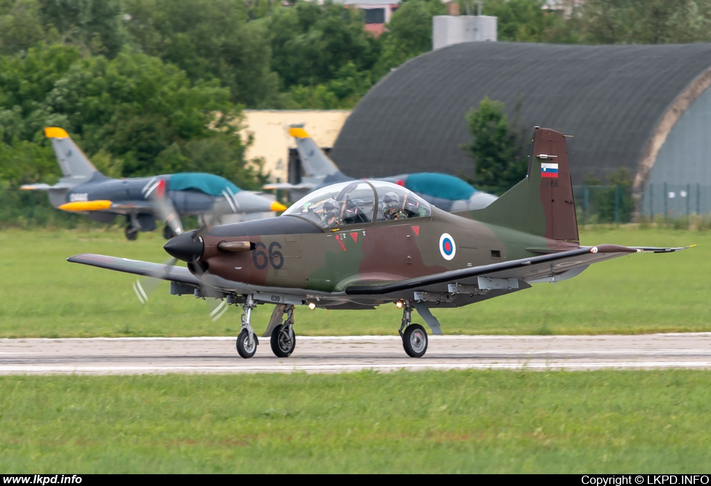 SLOVENIA AIR FORCE – Pilatus PC-9M L9-66