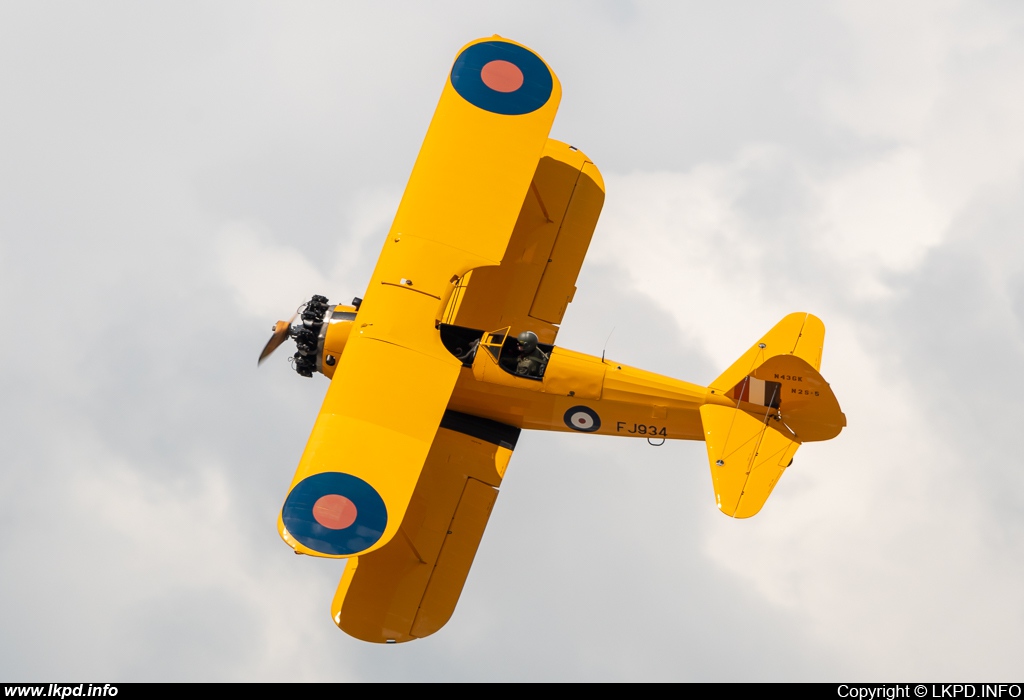 Private/Soukrom – Boeing N2S-5 Kaydet (E75) N43GK