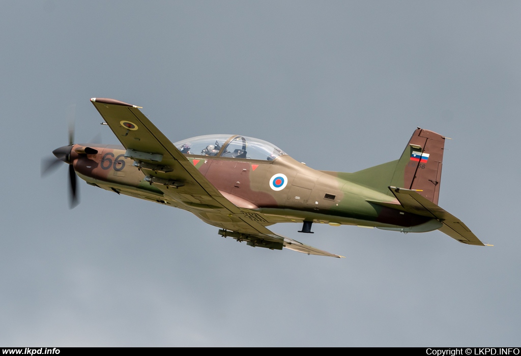 SLOVENIA AIR FORCE – Pilatus PC-9M L9-66