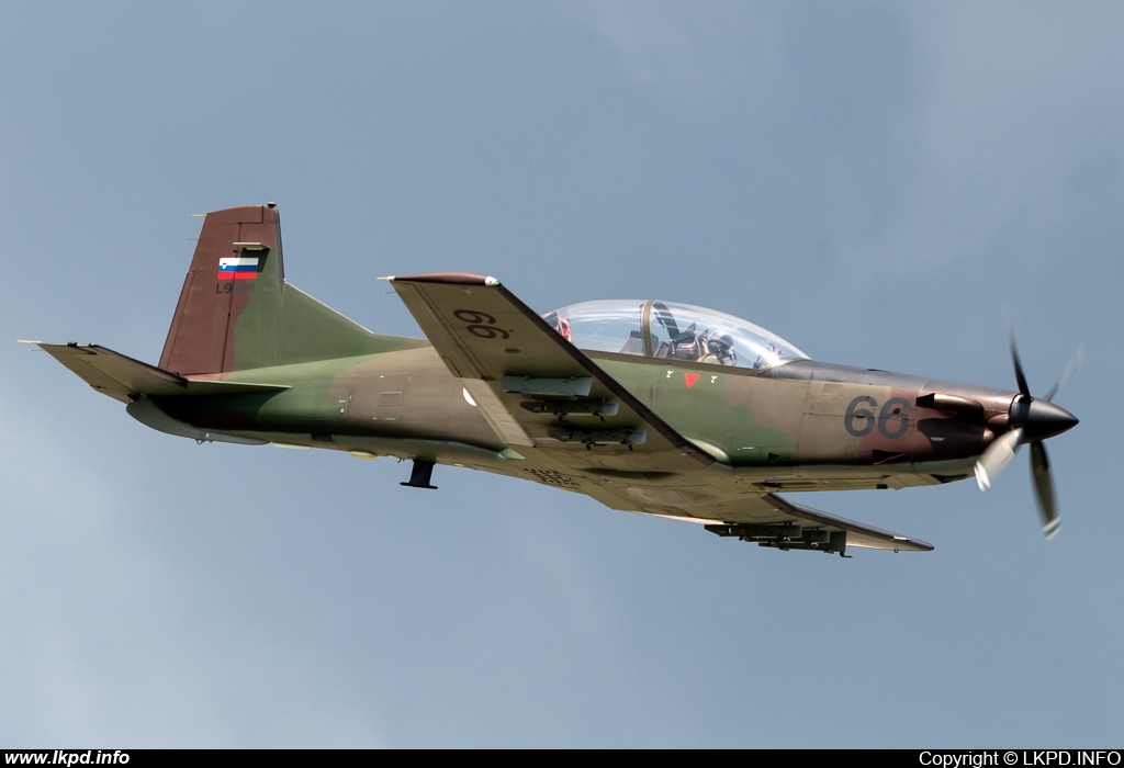 SLOVENIA AIR FORCE – Pilatus PC-9M L9-66