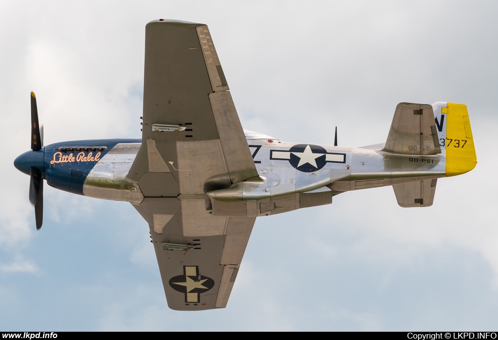 Private/Soukrom – North American P-51D Mustang OO-PSI