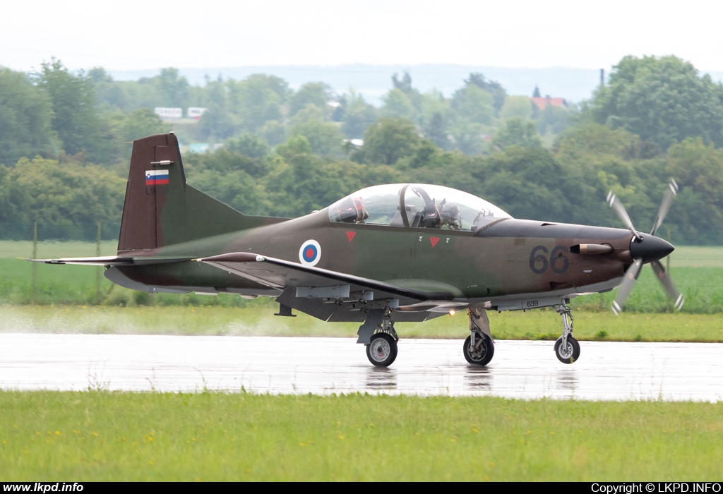 SLOVENIA AIR FORCE – Pilatus PC-9M L9-66