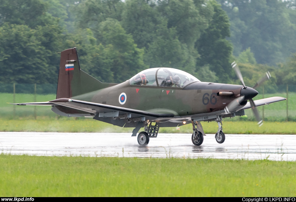 SLOVENIA AIR FORCE – Pilatus PC-9M L9-66