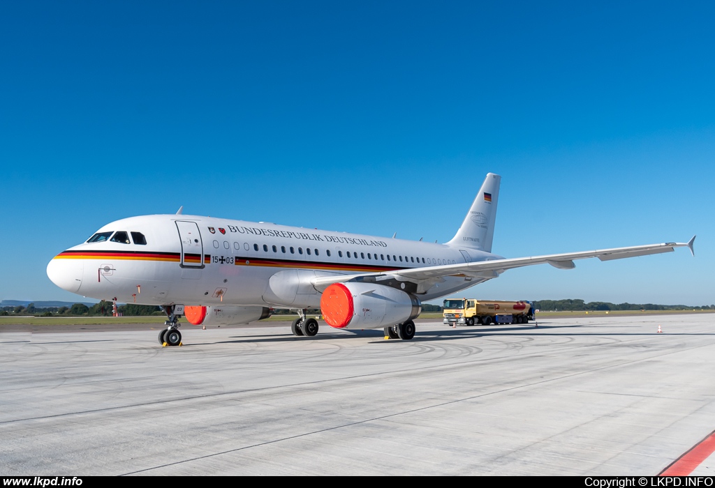 Germany Air Force – Airbus A319-133X(CJ) 15+03