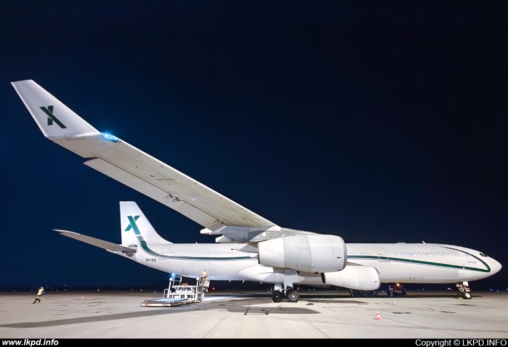 AIR X CHARTER – Airbus A340-313X 9H-BIG